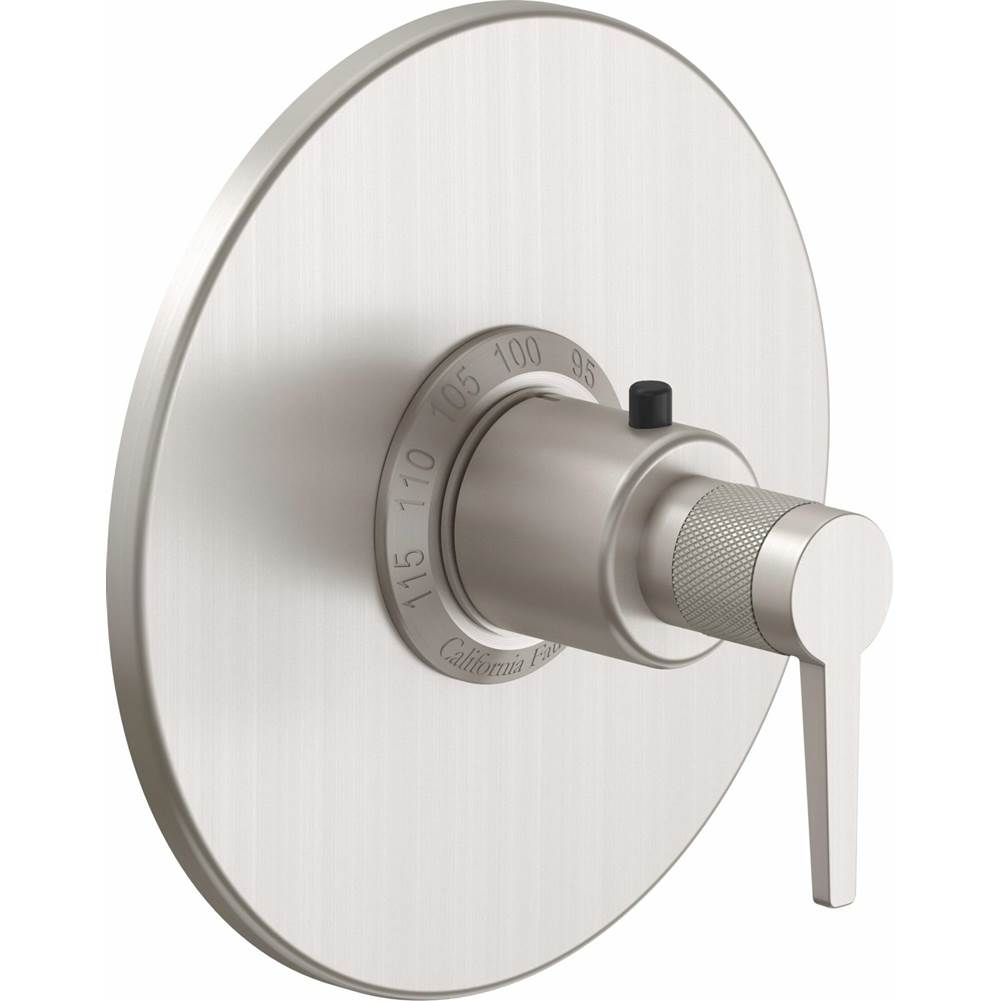California Faucets Thermostatic Valve Trim Shower Faucet Trims item TO-THN-53K-BLKN