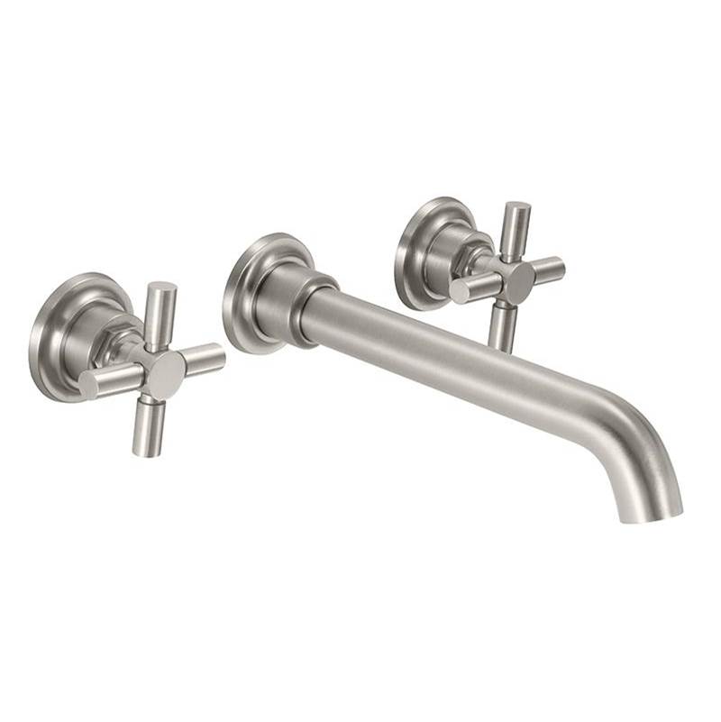 California Faucets Wall Mounted Bathroom Sink Faucets item TO-V3002X-9-USS