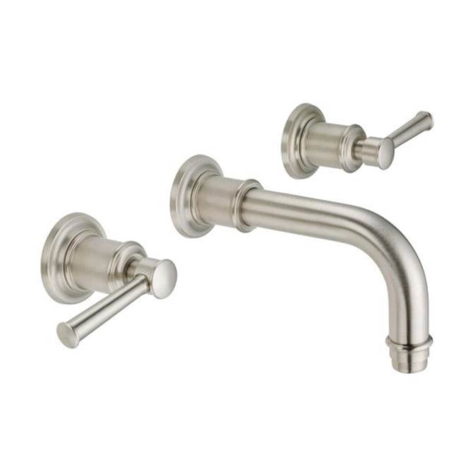 California Faucets Wall Mounted Bathroom Sink Faucets item TO-V4802-7-BBU