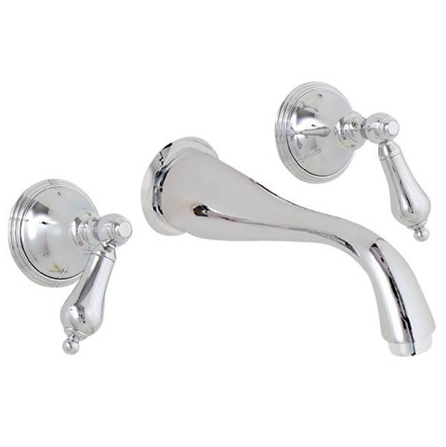 California Faucets Wall Mounted Bathroom Sink Faucets item TO-V5502-7-MBLK