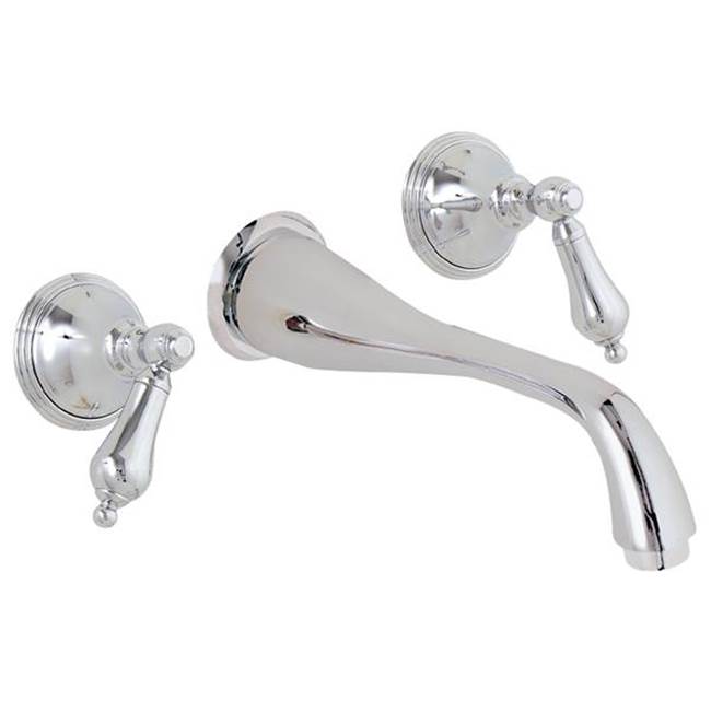 California Faucets Wall Mounted Bathroom Sink Faucets item TO-V5502-9-BTB