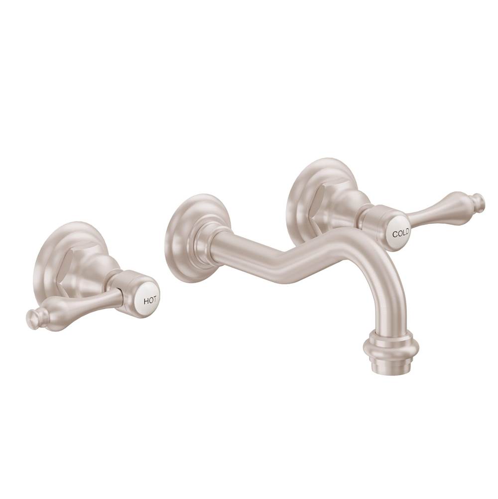 California Faucets Wall Mounted Bathroom Sink Faucets item TO-V6102-7-FRG