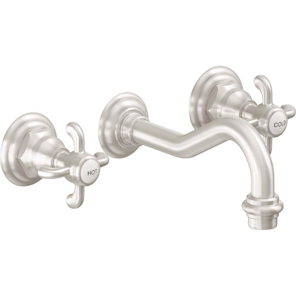 California Faucets Wall Mounted Bathroom Sink Faucets item TO-V6102XD-7-ANF