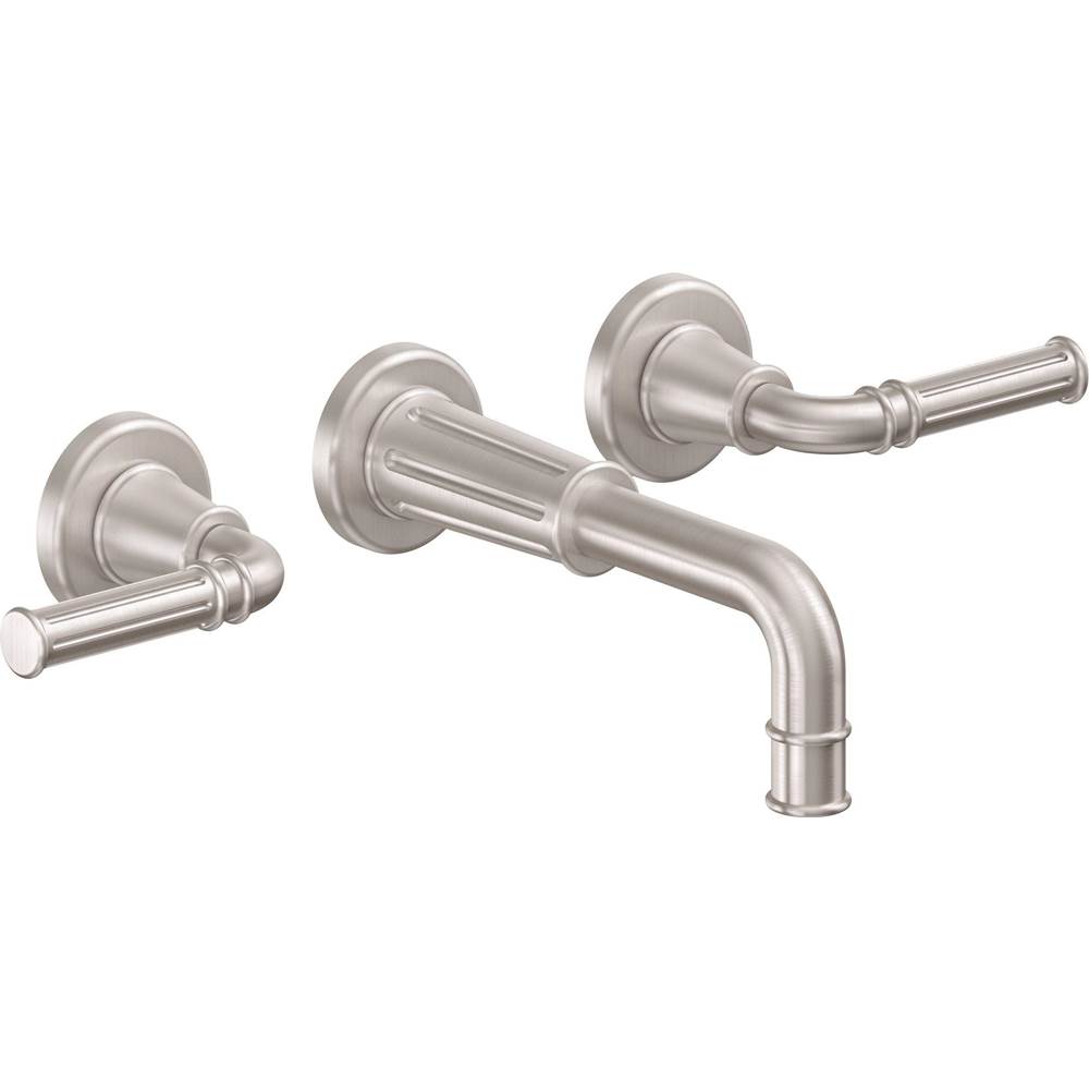 California Faucets Wall Mounted Bathroom Sink Faucets item TO-VC102-7-MWHT