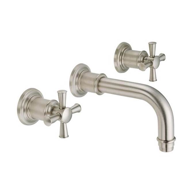 California Faucets Wall Mounted Bathroom Sink Faucets item TO-V4802X-7-BNU