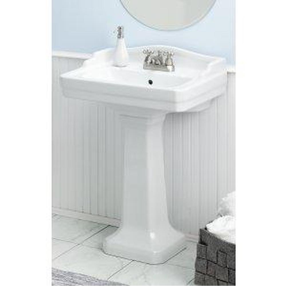 Cheviot Products Complete Pedestal Bathroom Sinks item 553-WH-1