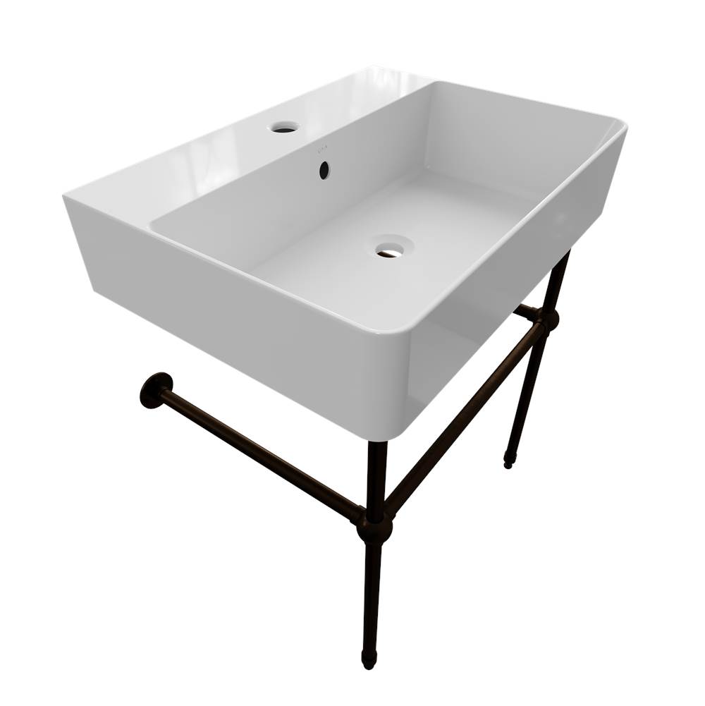 Cheviot Products Consoles Only Lavatory Consoles item 1295-WH-1/575-AB