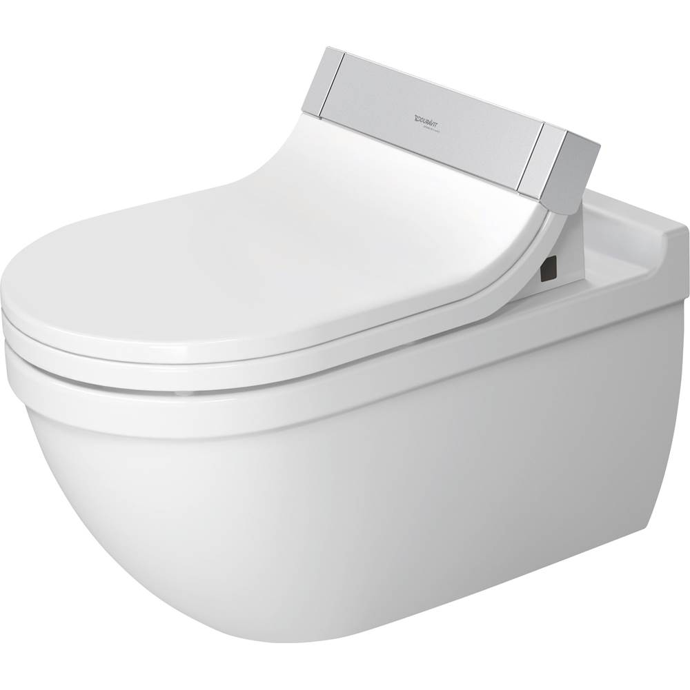 Monique's Bath ShowroomDuravitStarck 3 Wall-Mounted Toilet Bowl for Shower-Toilet Seat White
