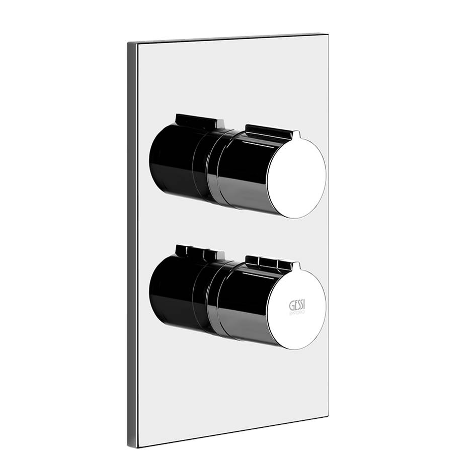 Gessi Thermostatic Valve Trims With Integrated Diverter Shower Faucet Trims item 38793-031
