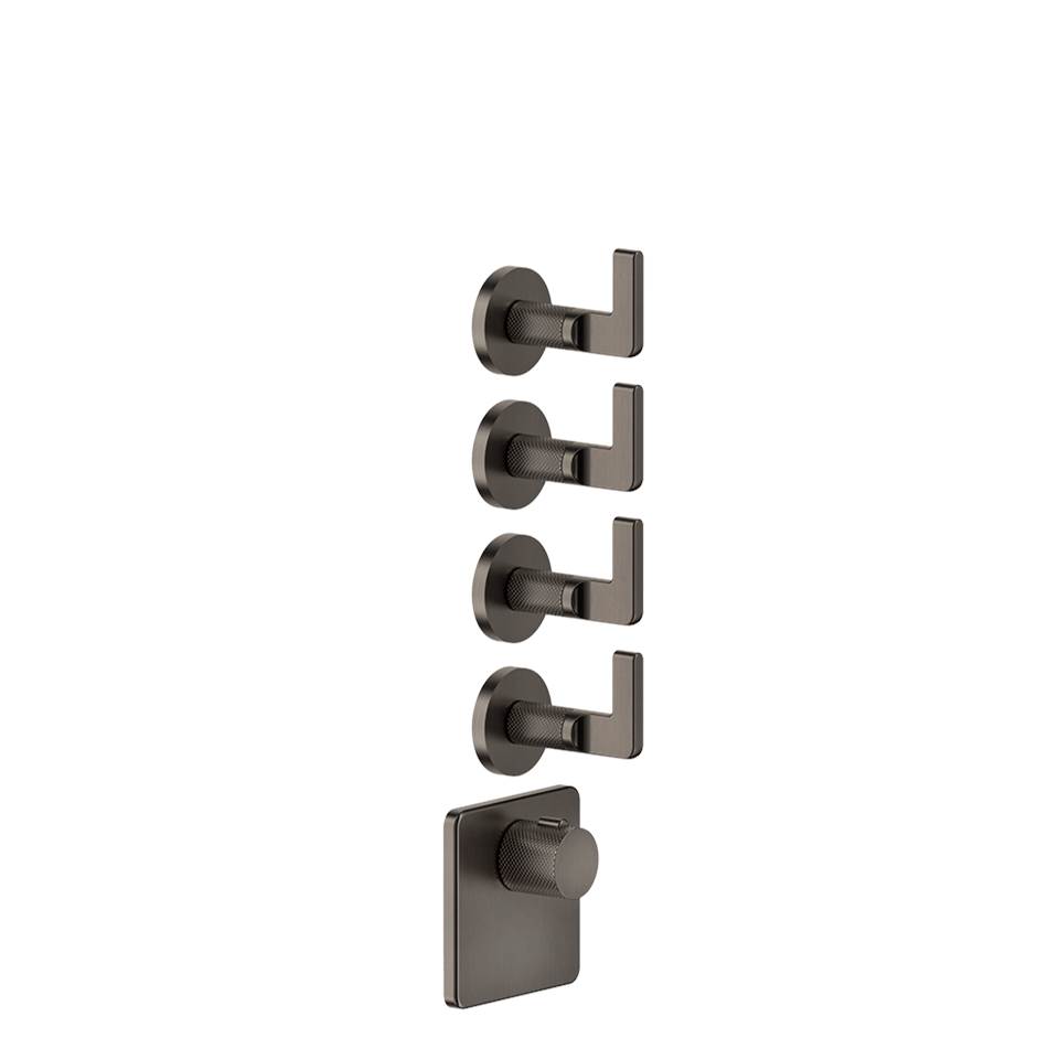 Gessi Thermostatic Valve Trims With Integrated Diverter Shower Faucet Trims item 58218-246