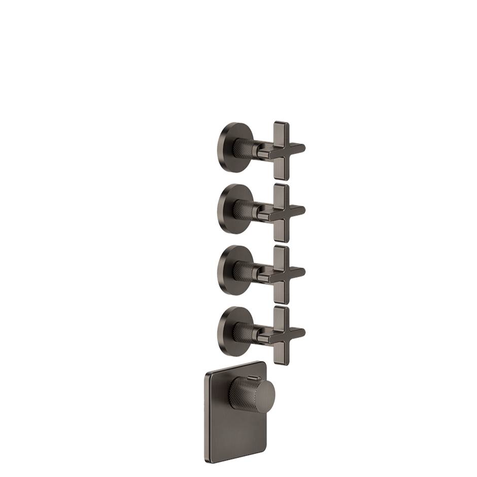 Gessi Thermostatic Valve Trims With Integrated Diverter Shower Faucet Trims item 58348-720