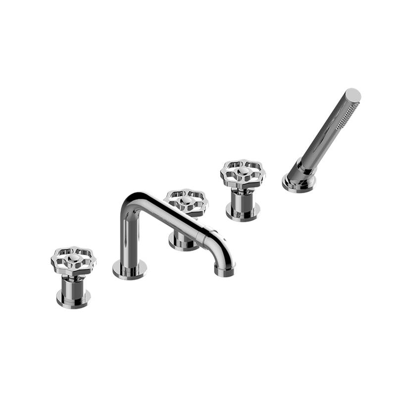 Graff  Roman Tub Faucets With Hand Showers item G-11351-C18B-UB