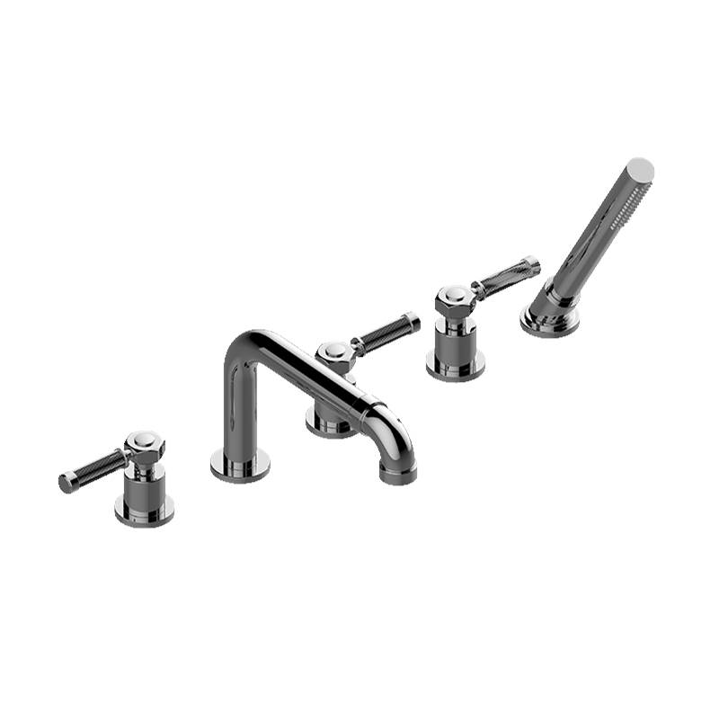 Graff  Roman Tub Faucets With Hand Showers item G-11351-LM56B-UBB