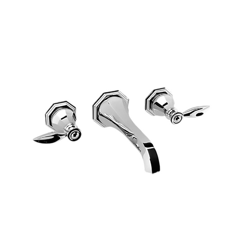 Graff Wall Mounted Bathroom Sink Faucets item G-1930-LM14-PN-T