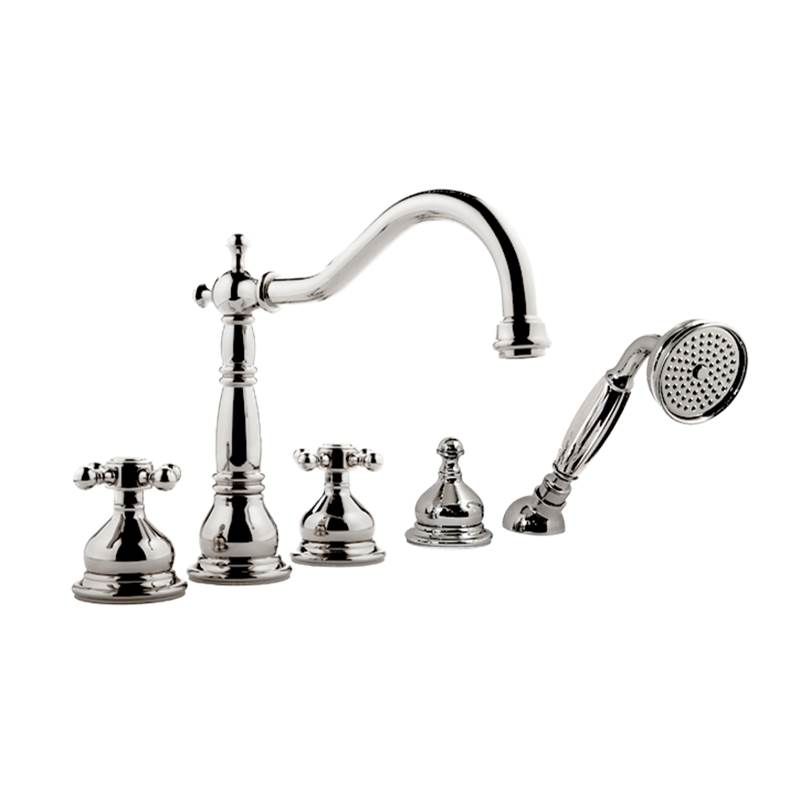 Graff  Roman Tub Faucets With Hand Showers item G-2551M-C2-OB