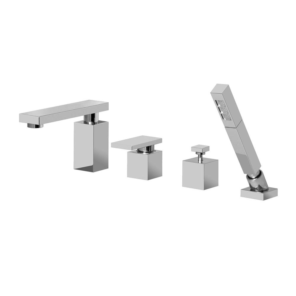 Graff  Roman Tub Faucets With Hand Showers item G-3751-LM31-PC