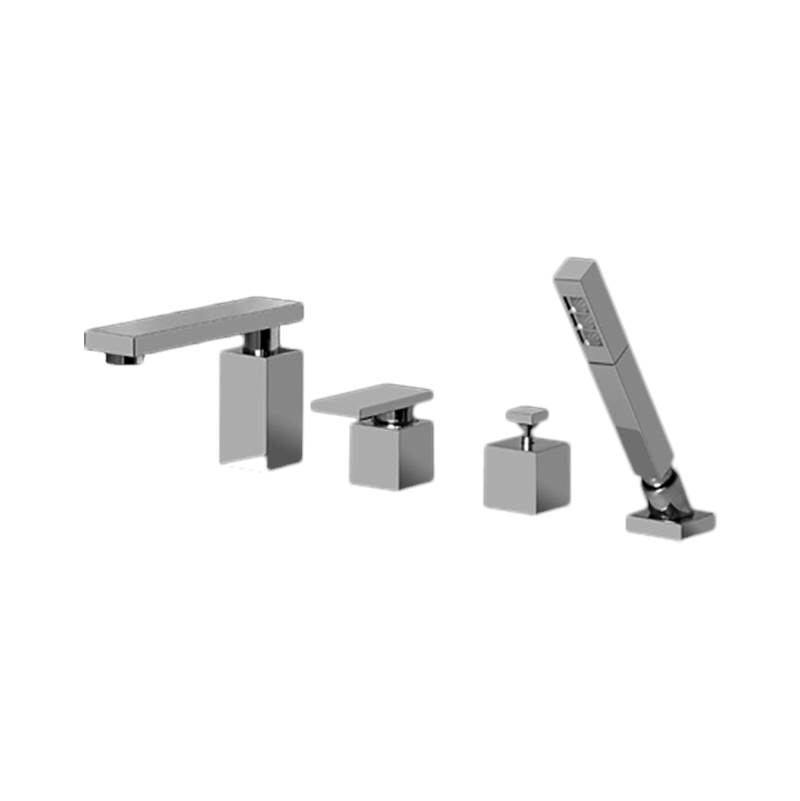 Graff  Roman Tub Faucets With Hand Showers item G-3751-LM31-SN
