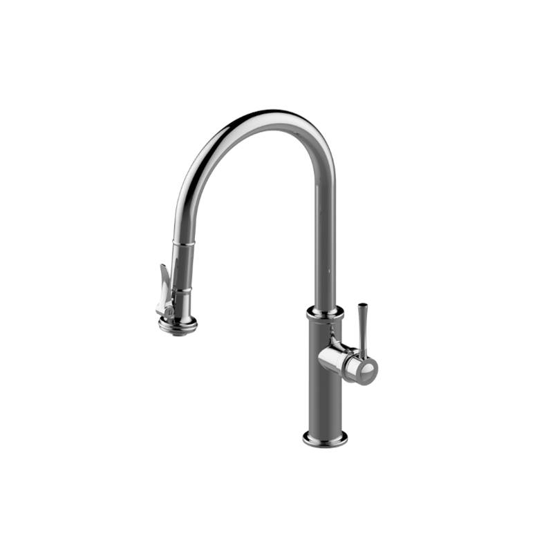Graff Pull Down Faucet Kitchen Faucets item G-4130-LM67K-PC/MBK