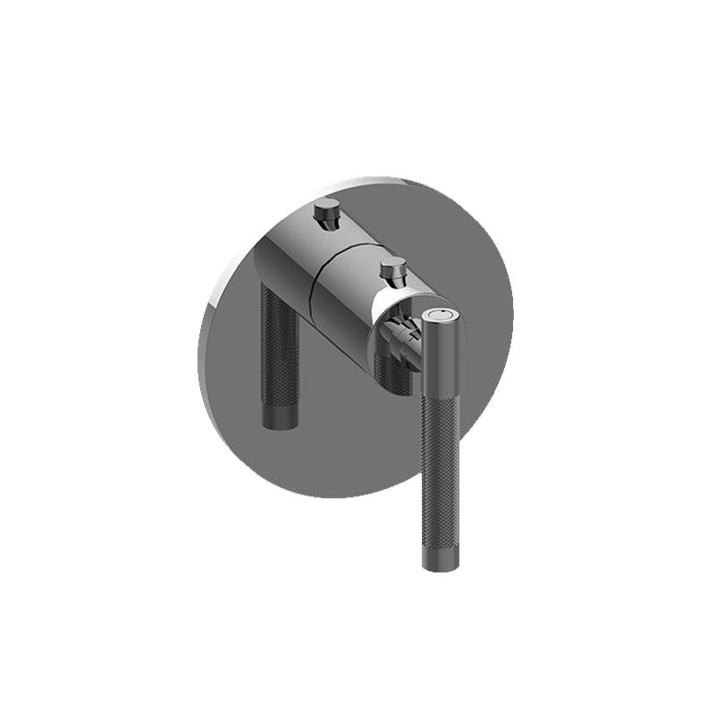 Graff Thermostatic Valve Trim Shower Faucet Trims item G-8037-LM57E-BK-T
