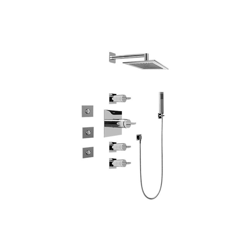 Graff Complete Systems Shower Systems item GC1.122A-C14S-PC-T