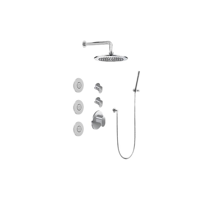 Monique's Bath ShowroomGraffM-Series Full Thermostatic Shower System (Trim Only)