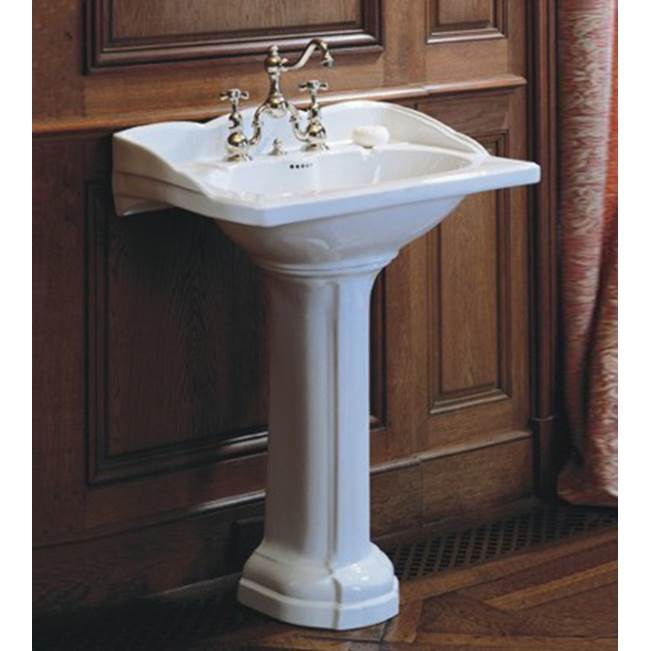 Monique's Bath ShowroomHerbeau''Empire'' Washbasin Only in White, Single Hole