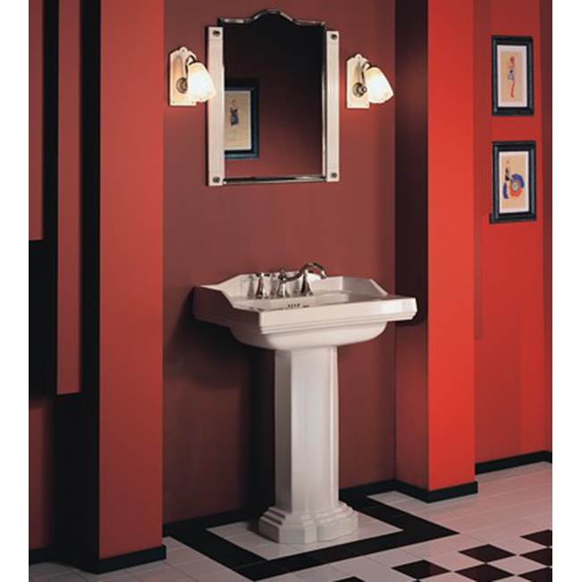 Herbeau Pedestal Only Pedestal Bathroom Sinks item 0341XX