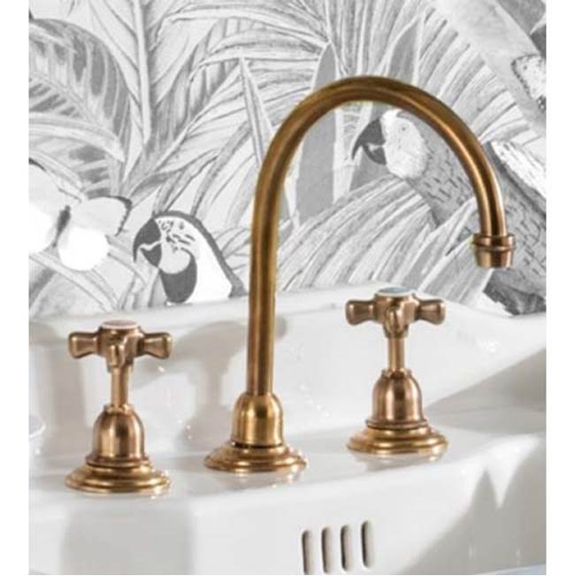 Herbeau Deck Mount Bathroom Sink Faucets item 320267NR
