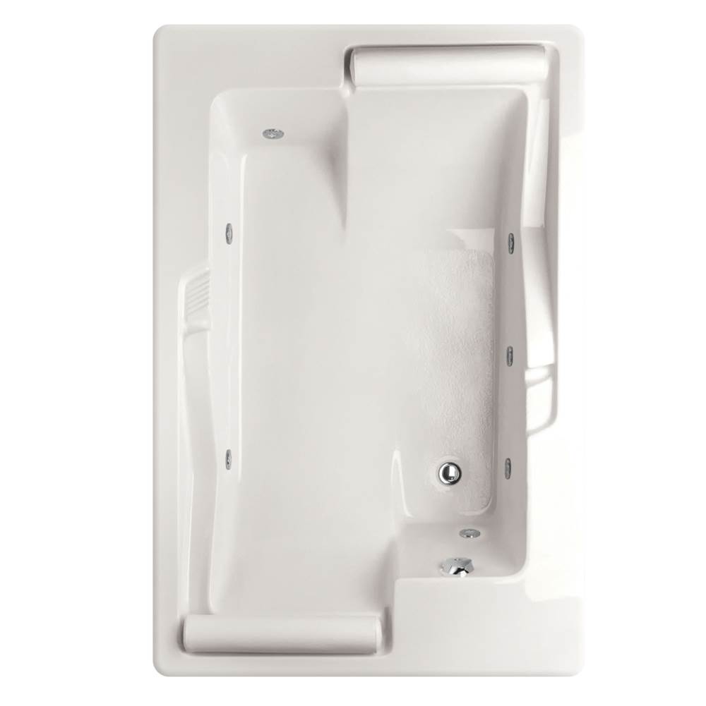 Hydro Systems Drop In Whirlpool Bathtubs item ASH6048AWP-WHI