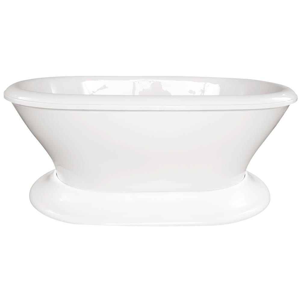 Hydro Systems Free Standing Soaking Tubs item LAU7040ATO-WHI