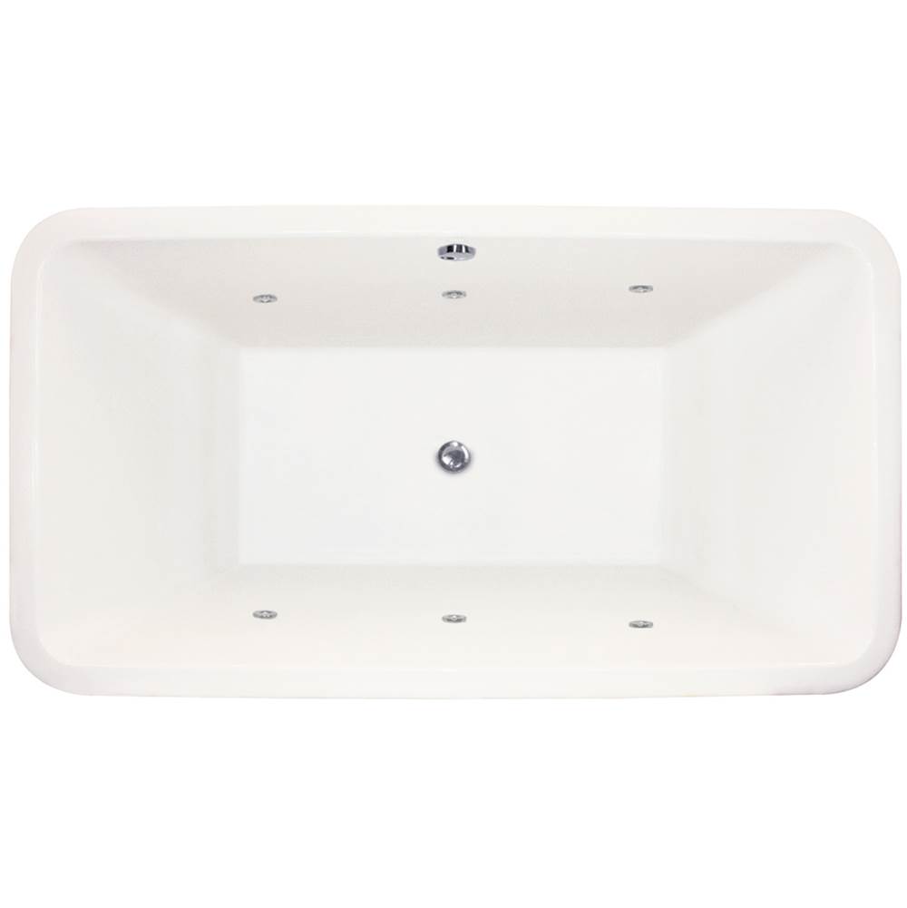 Hydro Systems Drop In Whirlpool Bathtubs item NAS7036AWP-WHI