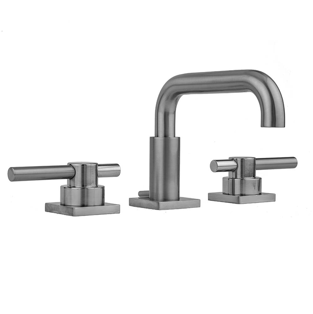 Jaclo Widespread Bathroom Sink Faucets item 8883-TSQ638-1.2-BKN