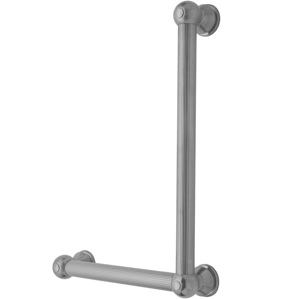 Jaclo Grab Bars Shower Accessories item G33-24H-12W-LH-BKN