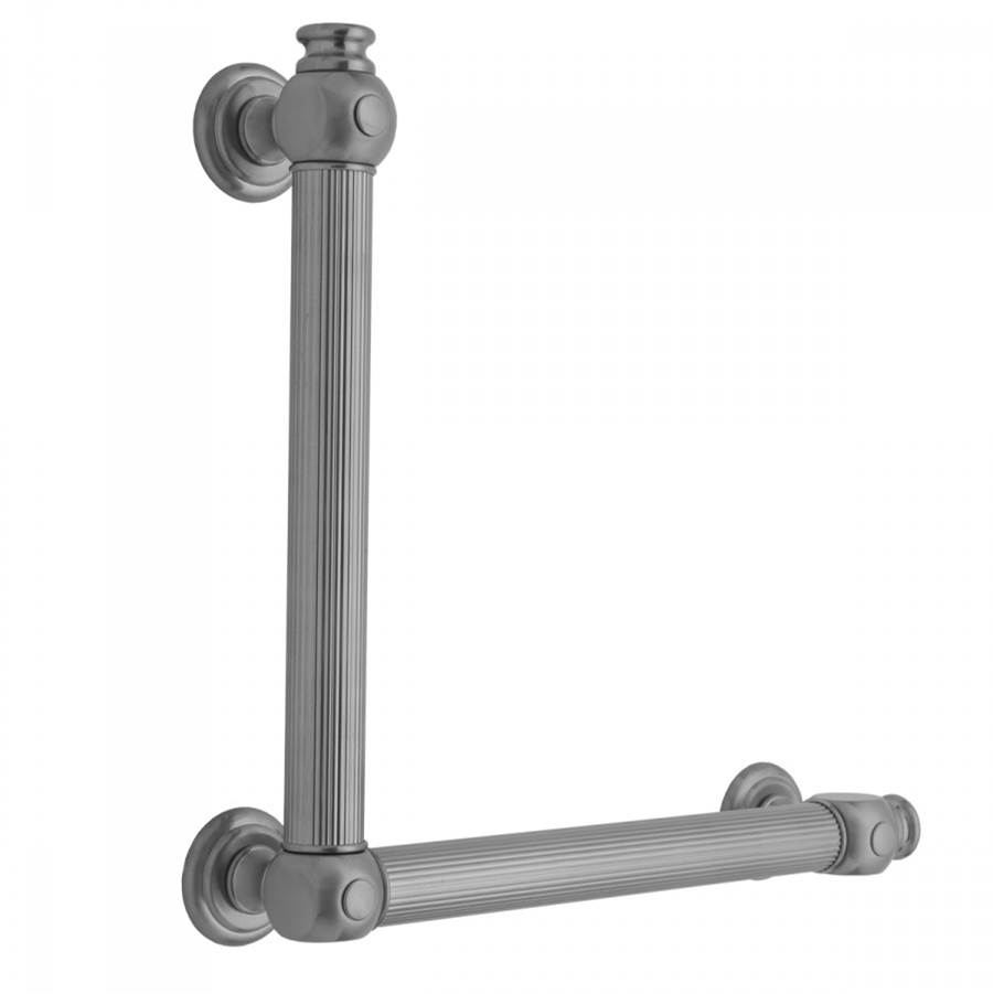 Jaclo Grab Bars Shower Accessories item G61-12H-24W-RH-SCU
