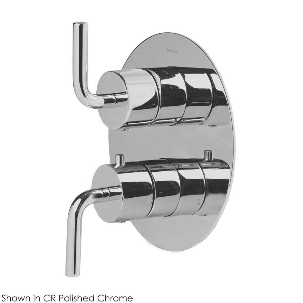 Lacava Thermostatic Valve Trim Shower Faucet Trims item 15TH2.C.R-A-BG