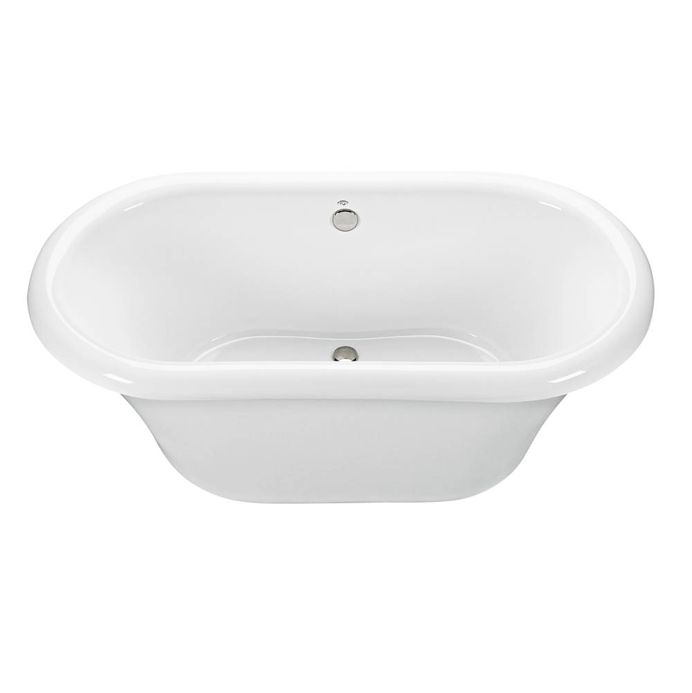Monique's Bath ShowroomMTI BathsMelinda 4 Acrylic Cxl Freestanding W/Pedestal Air Bath Elite - White (65.5X35)