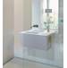 M T I Baths - VSWM3015-WH-GL-RH - Wall Mount Bathroom Sinks
