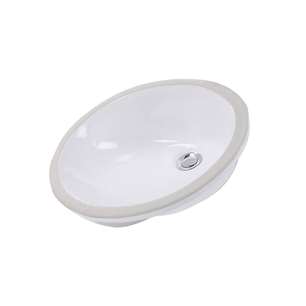 Nantucket Sinks Drop In Bathroom Sinks item GB-17x14-W