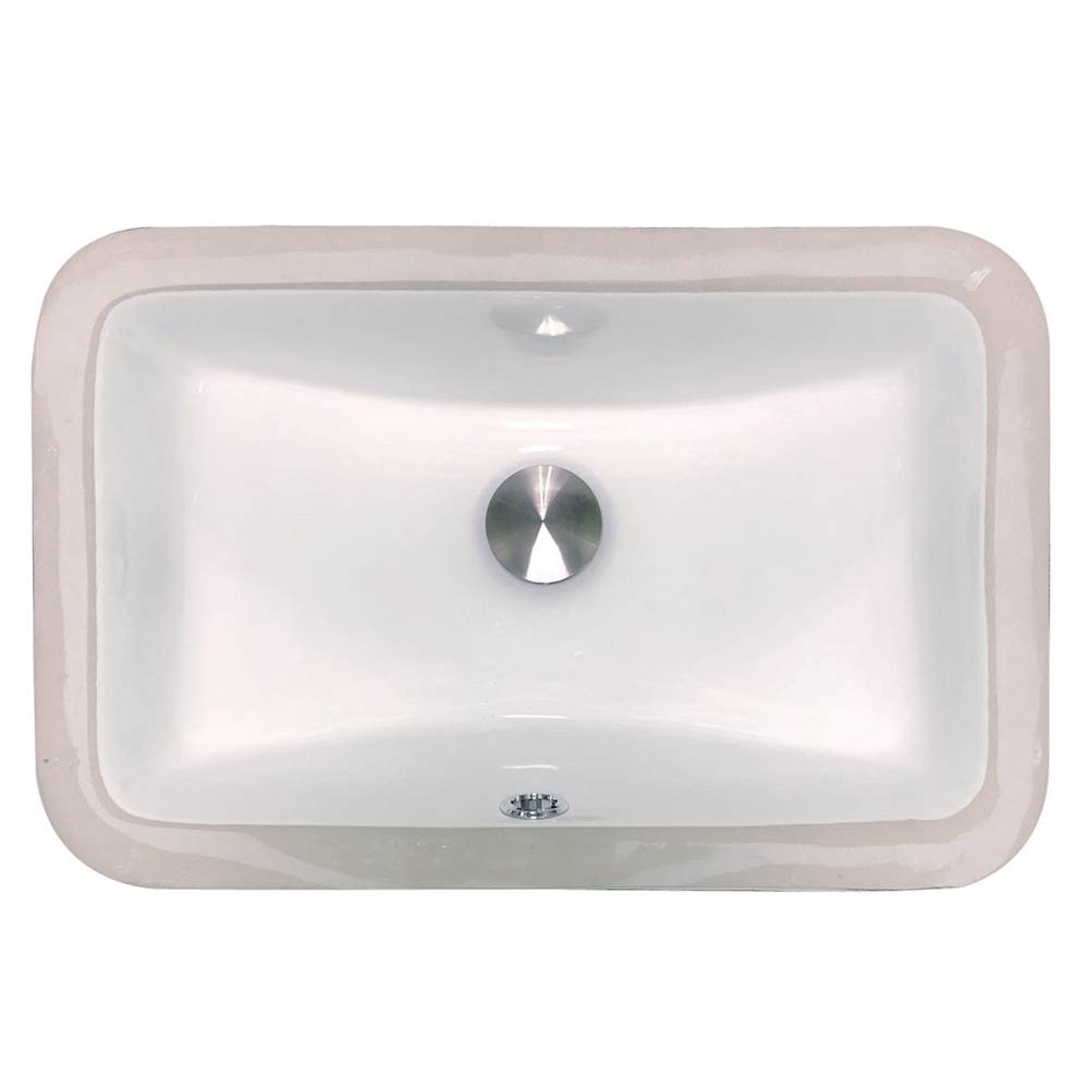 Nantucket Sinks Drop In Bathroom Sinks item UM-159-W