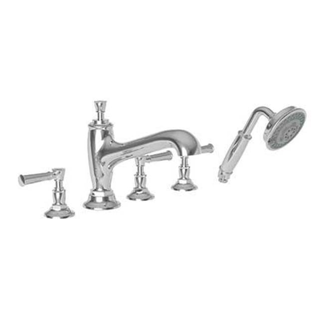 Newport Brass Deck Mount Roman Tub Faucets With Hand Showers item 3-2917/15