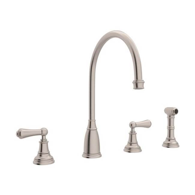 Rohl Deck Mount Kitchen Faucets item U.4736L-STN-2