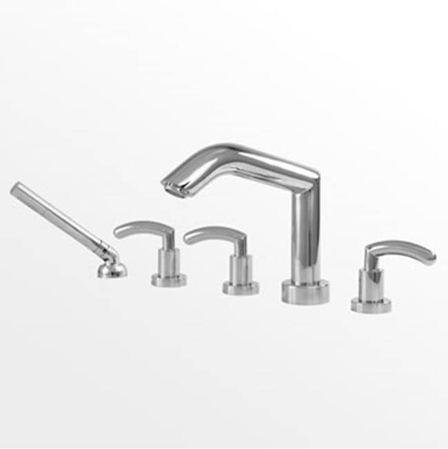 Sigma Deck Mount Roman Tub Faucets With Hand Showers item 1.179293T.23