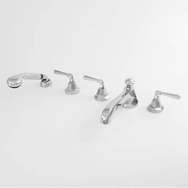 Sigma Deck Mount Roman Tub Faucets With Hand Showers item 1.301093T.23
