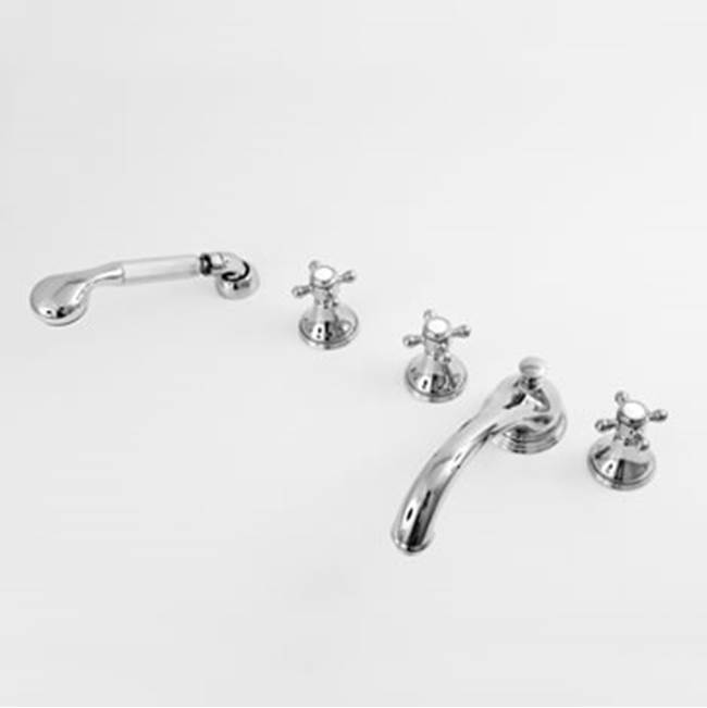 Sigma Deck Mount Roman Tub Faucets With Hand Showers item 1.400693T.24