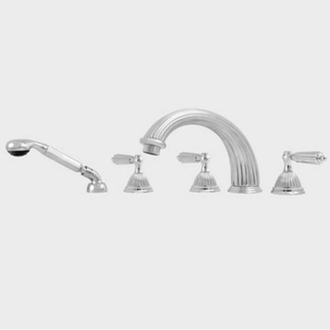 Sigma Deck Mount Roman Tub Faucets With Hand Showers item 1.324193T.33