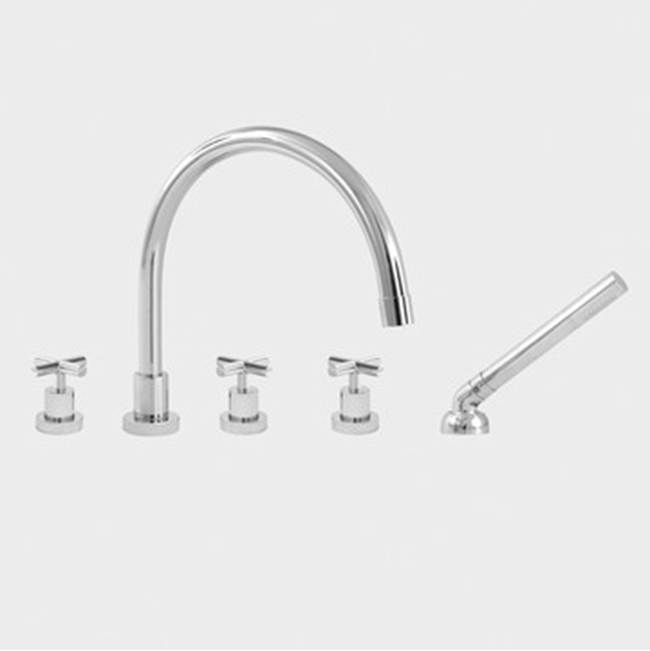 Sigma Deck Mount Roman Tub Faucets With Hand Showers item 1.344893T.28