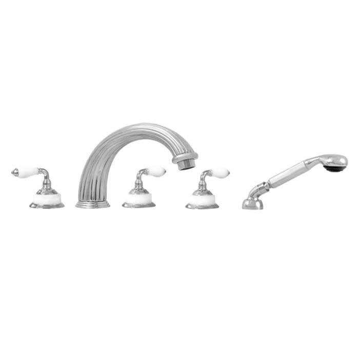 Sigma Deck Mount Roman Tub Faucets With Hand Showers item 1.322593T.40