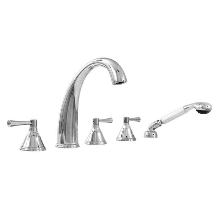 Sigma Deck Mount Roman Tub Faucets With Hand Showers item 1.808593T.24