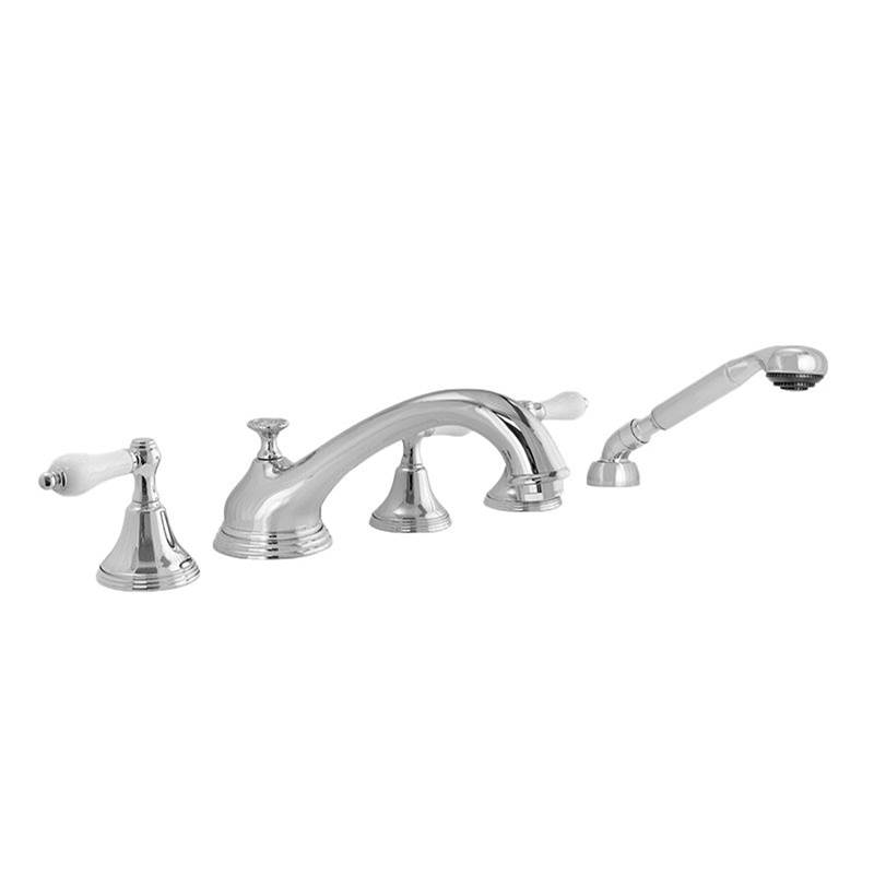 Sigma Deck Mount Roman Tub Faucets With Hand Showers item 1.404393T.44