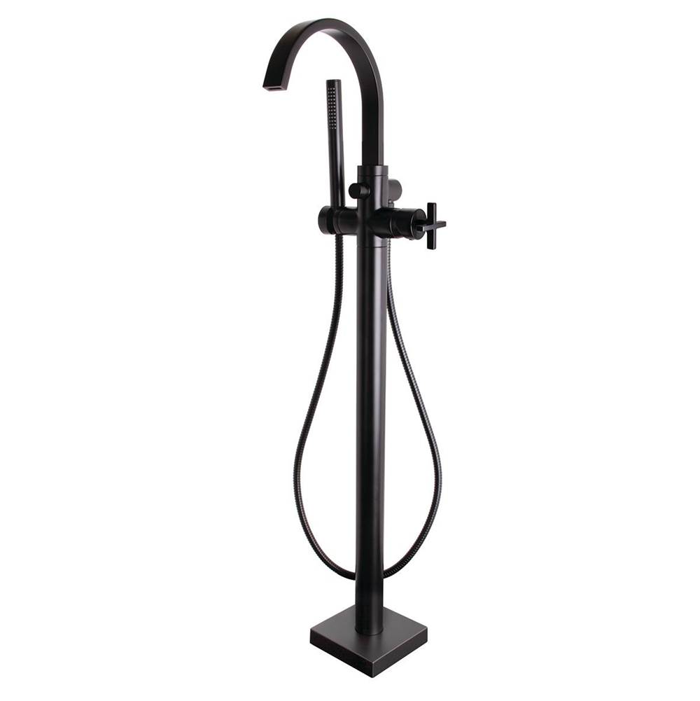 Speakman Deck Mount Roman Tub Faucets With Hand Showers item SB-2534-MB